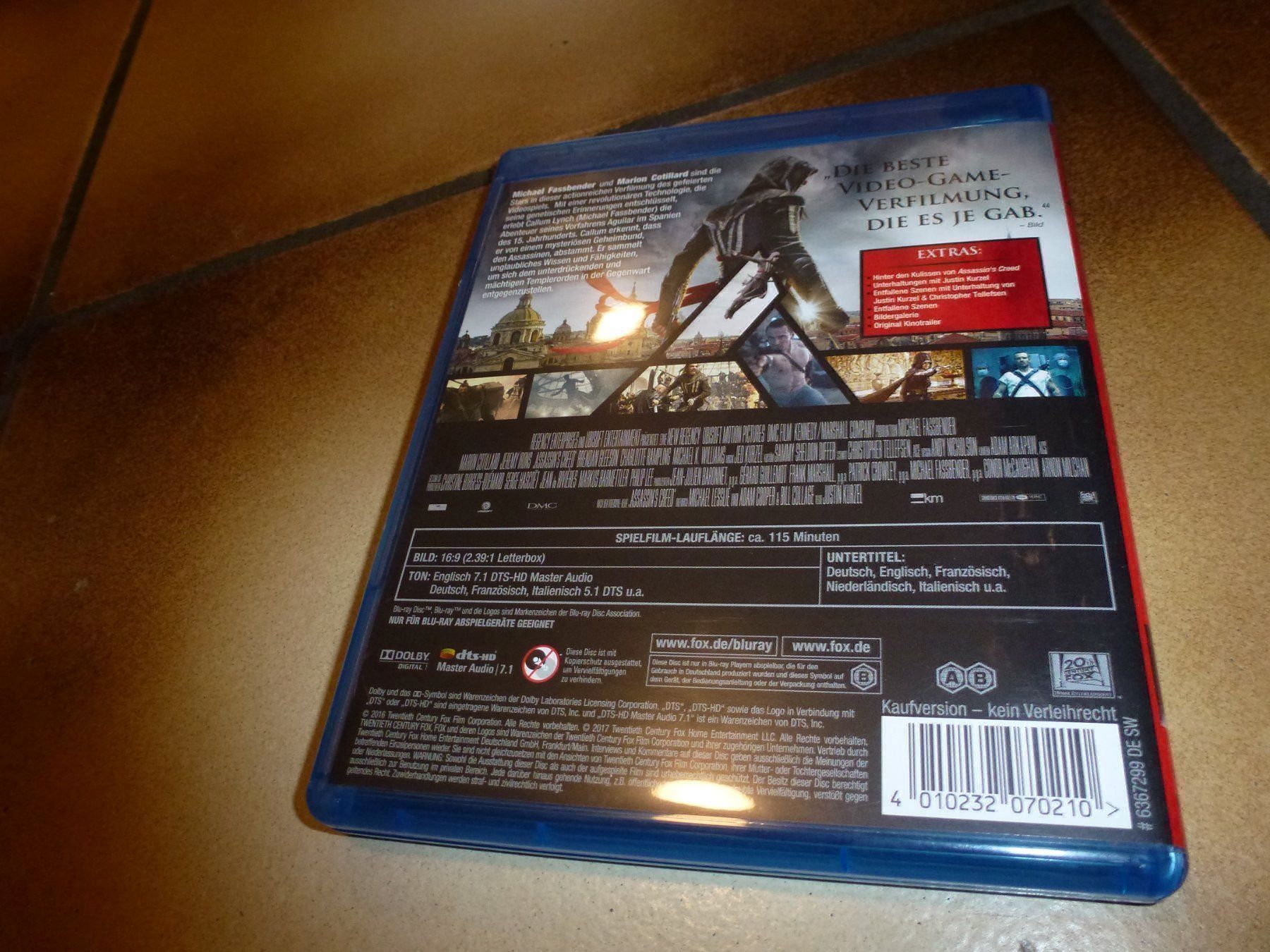 Tous les DVDs: Assassin's Creed BLU-RAY – D'occasion à Olten par Disc-Verkauf 2