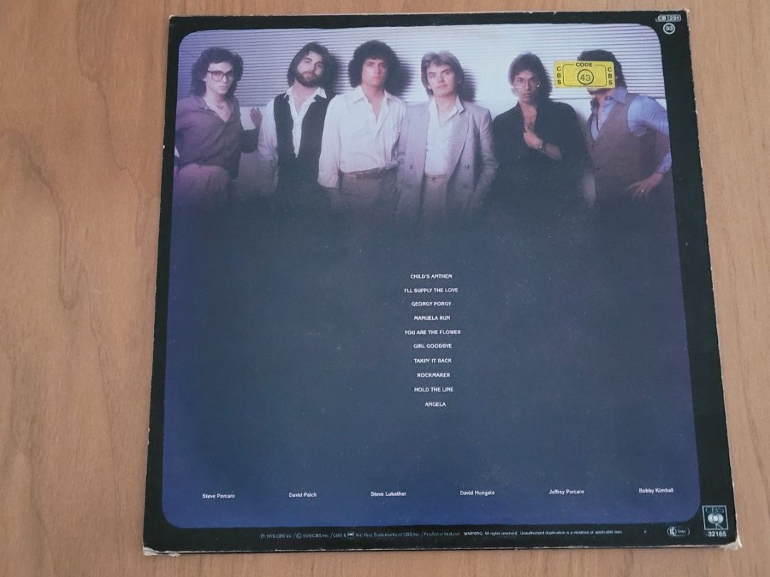 Schallplatten: LP  Toto – Gebraucht aus Martigny von MZ-67 1