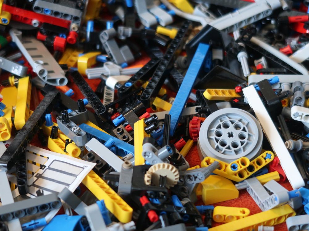 Lego Technic Steine gebraucht Kiloware kg en vrac (Usato) a