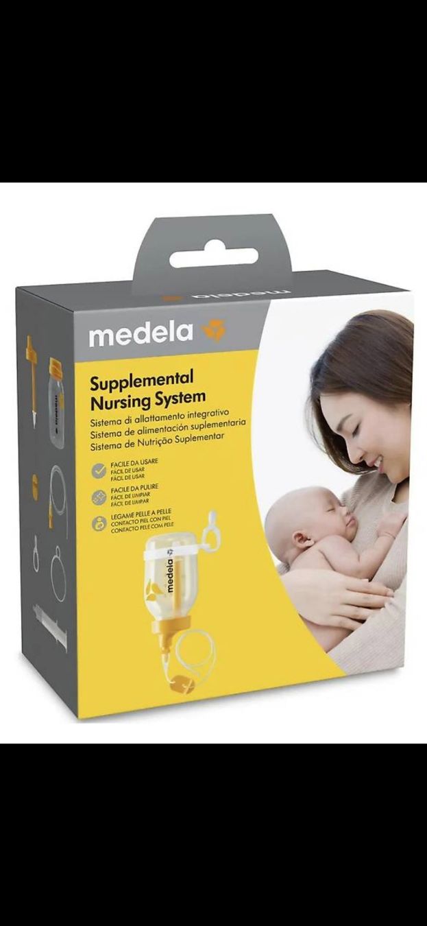 Medela Accessori per l’allattamento: Medela Brusternährungsset  Originalverpackt – Nuovo e nell'imballaggio originale da Luzern venduto da Briefmarkentaube