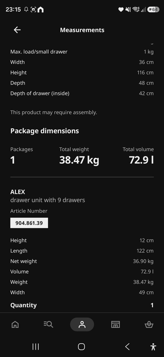 Ikea Contenitori & Simili: Alex Ikea Schubladenelement – Nuovo (secondo la descrizione) da Muttenz venduto da Malici11 2