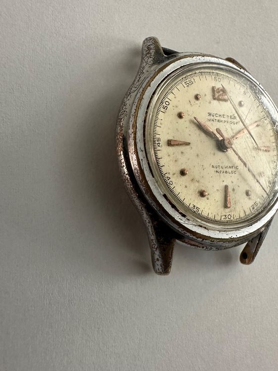 PIECE HORLOGERIE POUR MONTRE CADRAN BOMBE AUTOMATIC INCABLOC
