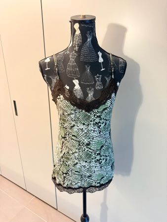 Schönes Tezenis Top mit Spitze, Grösse M, Sommer-Look!