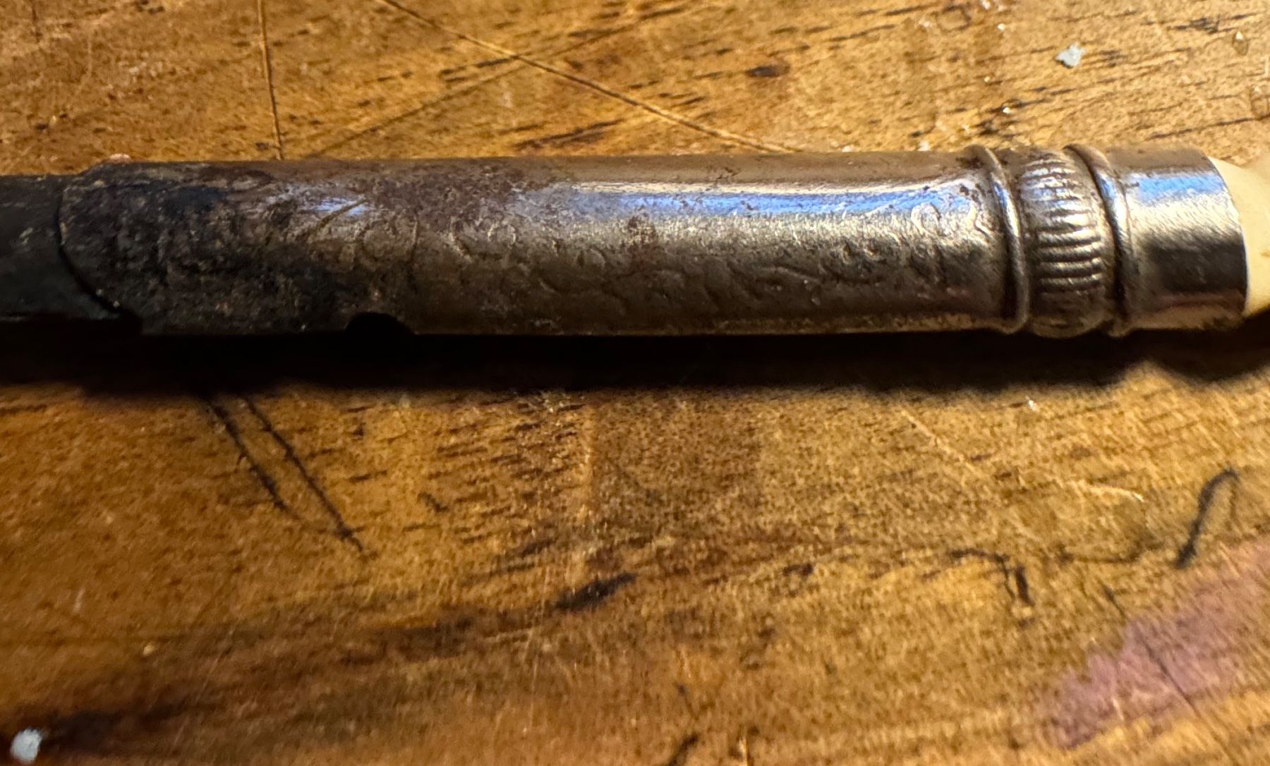 Penna & Evidenziatori: Bone Pen oder Knochenfüllfederhalter sehr alt – Usato da Grabs venduto da Barbstucky 3