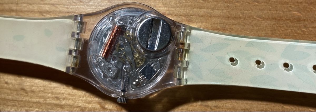 Swatch Orologi: Swatch Jackaranda Uhr – Usato da Sarnen venduto da Paris99 5