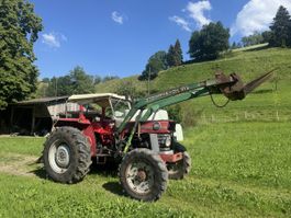 Massey Ferguson 165 mit Frontlader und Seilwinde
