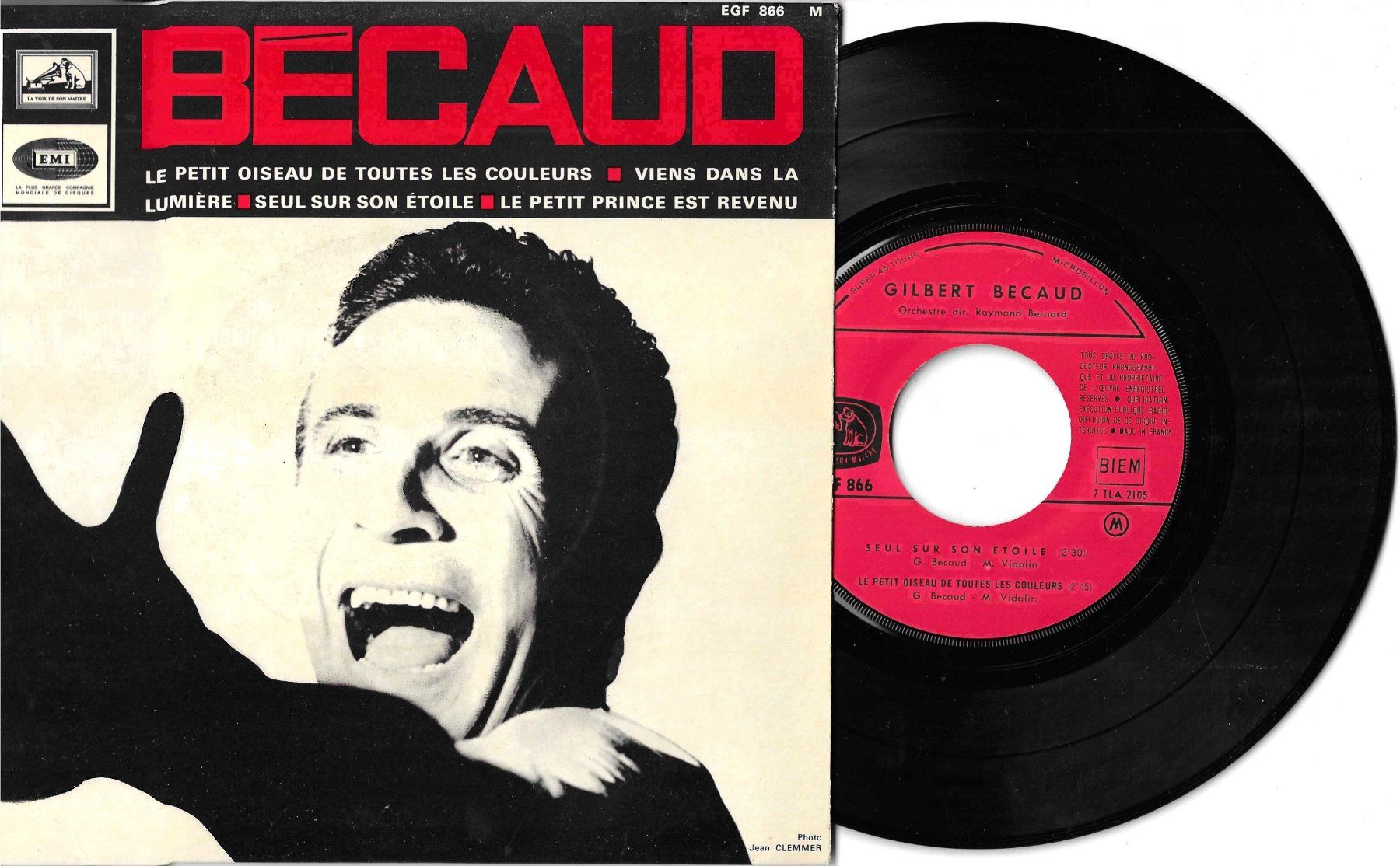 Gilbert Bécaud EP - Le petit oiseau de toutes les couleurs (Gebraucht ...