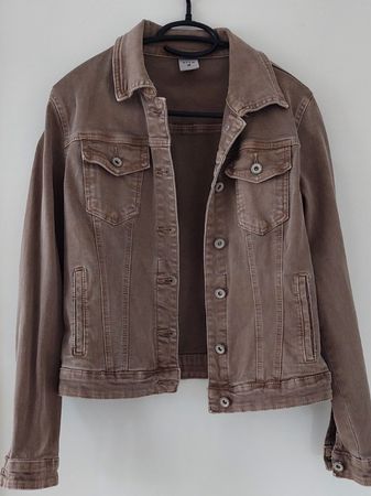 Jeansjacke braun Gr. M