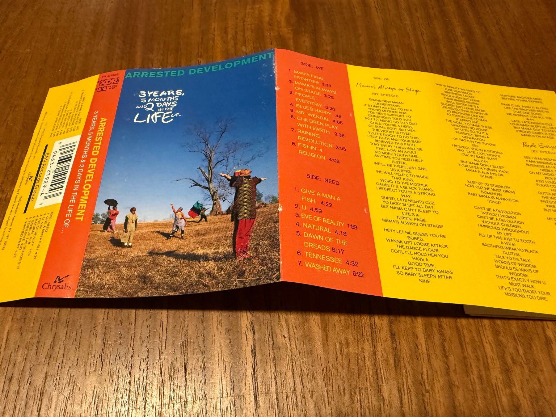 Musicassette: Arrested Development - 3 Years, 5 months… / US 1992 MC – Usato da Delémont venduto da cpop 1