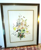 Grosses Lupen-Aquarell 1972 von Elisabeth Gasser von Gunten