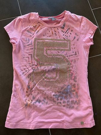 TShirt pink mit Strass Gr 7 Jahren