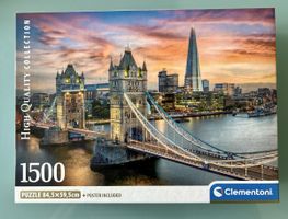 Clementoni Puzzle 1500 ,London Tower Bridge,