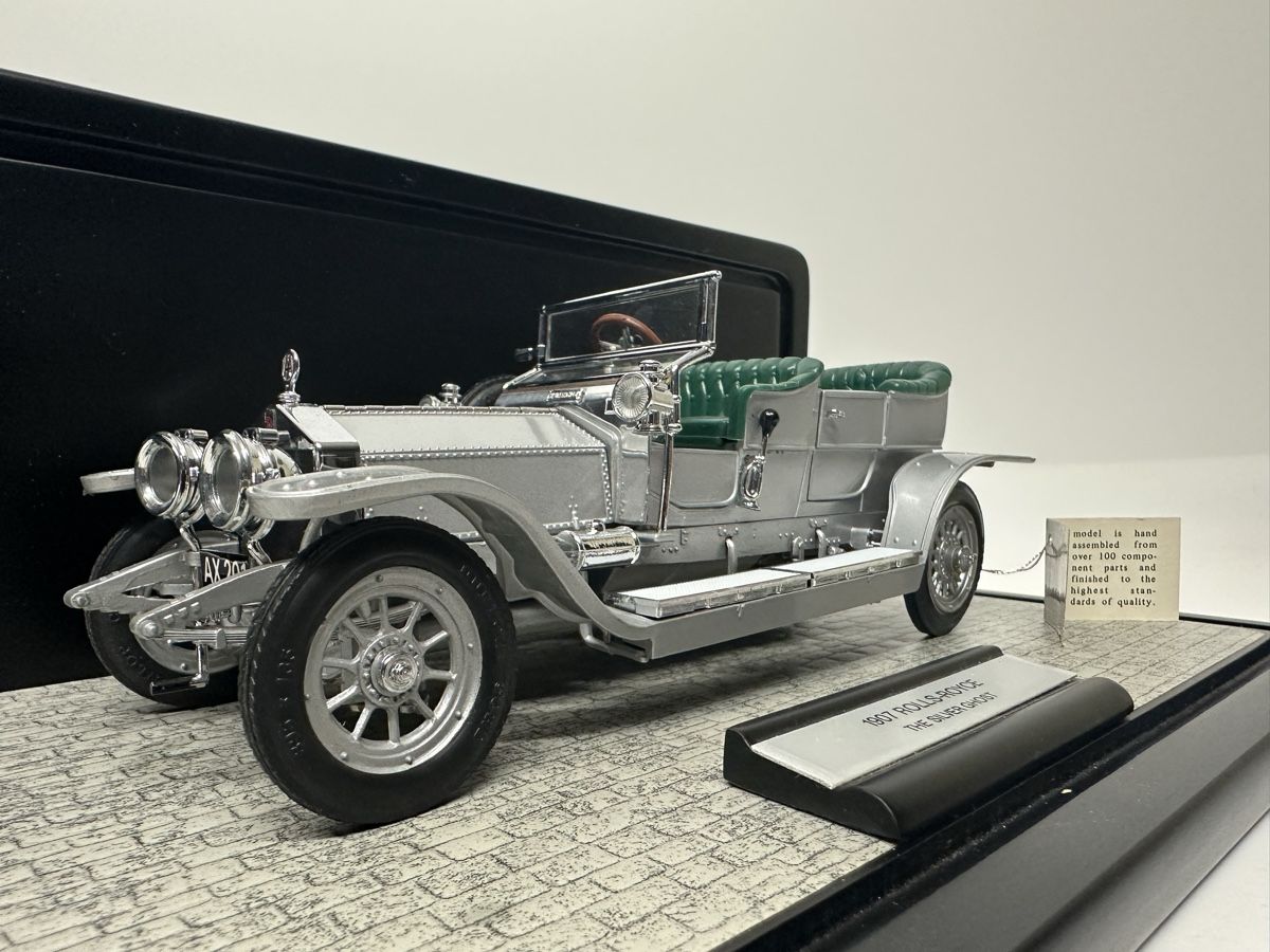Franklin Mint Modellini d'auto: 1907 Rolls Royce Silver Ghost 1:24, Acrylbox, FRANKLIN MINT – Usato da Zofingen venduto da rf9_x2xt 1