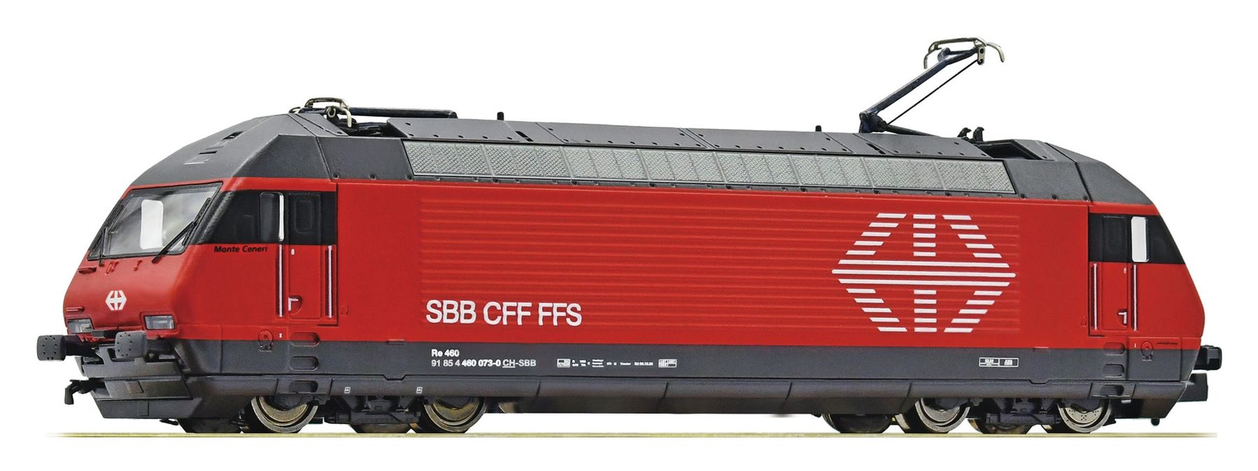 Fleischmann Modellini di ferrovie: Fleischmann 7560012 SBB Re 460 073 "Monte Ceneri" analog – Nuovo e nell'imballaggio originale da Bremgarten AG venduto da Sportivo2007