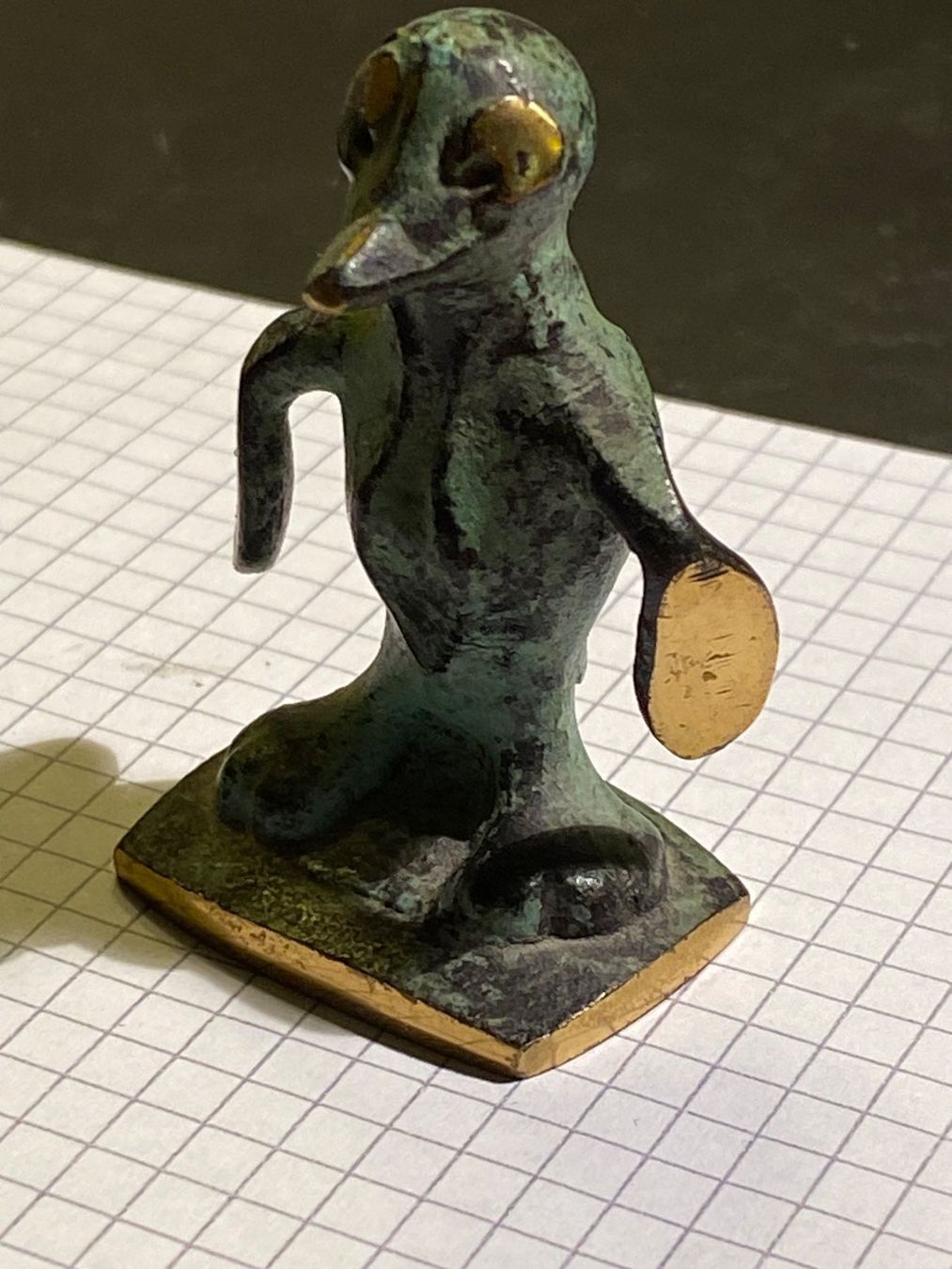 Statuette: Oiseau en bronze Walter Bosse - 1950 – Usato da Bevaix venduto da Dominixx52 1