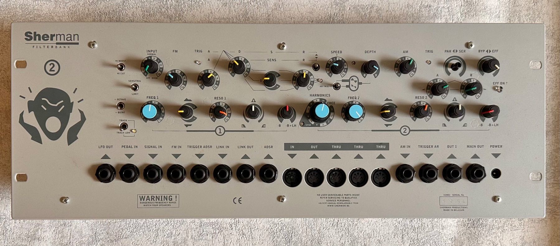 Strumenti musicali: Sherman Filterbank 2 single rack unit – Usato da Binningen venduto da spo_dd7f