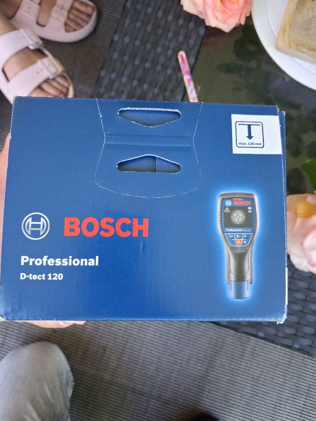 Bosch Tutti gli attrezzi: Bosch D-tect 120 Rilevatore Universale Professional – Nuovo e nell'imballaggio originale da Jona venduto da api_sdn2 4