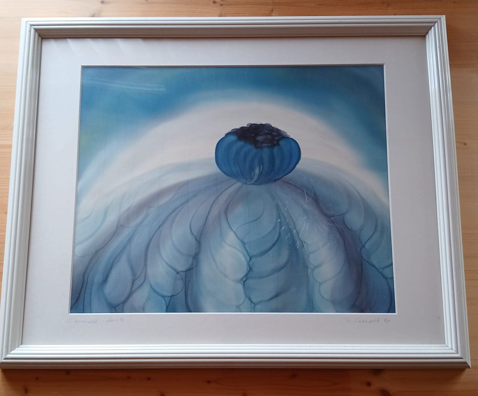 Dipinti: Ensemble Aquarell-Seidenmalerei – Usato da Krauchthal venduto da mago371 2