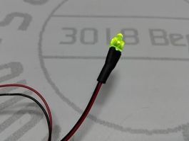 LED grün 1.8mm verkabelt 12V