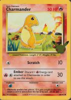 TCG POKEMON CHARMANDER 46/102 BLACK STAR PROMO XXL jumbo siz