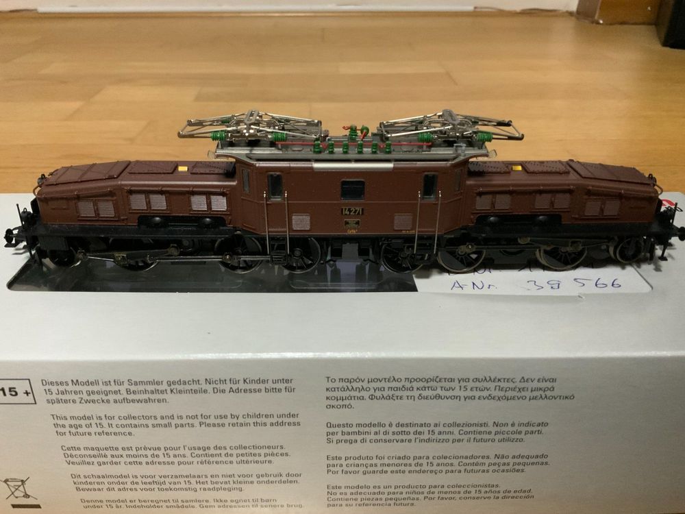 Märklin H0 - 3556 - Locomotive électrique - Ce 6/8 III Crocodile