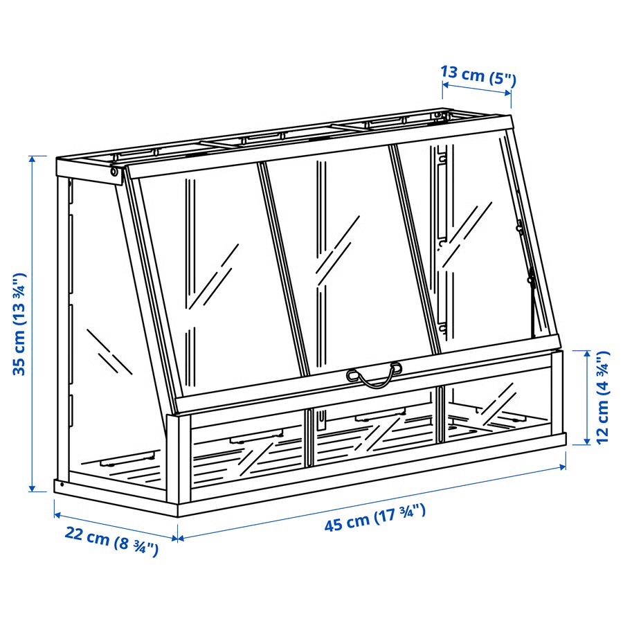 Ikea Cabanes de jardin & serres: Gewächshaus klein, Ikea – D'occasion à Dietikon par EmRita 7