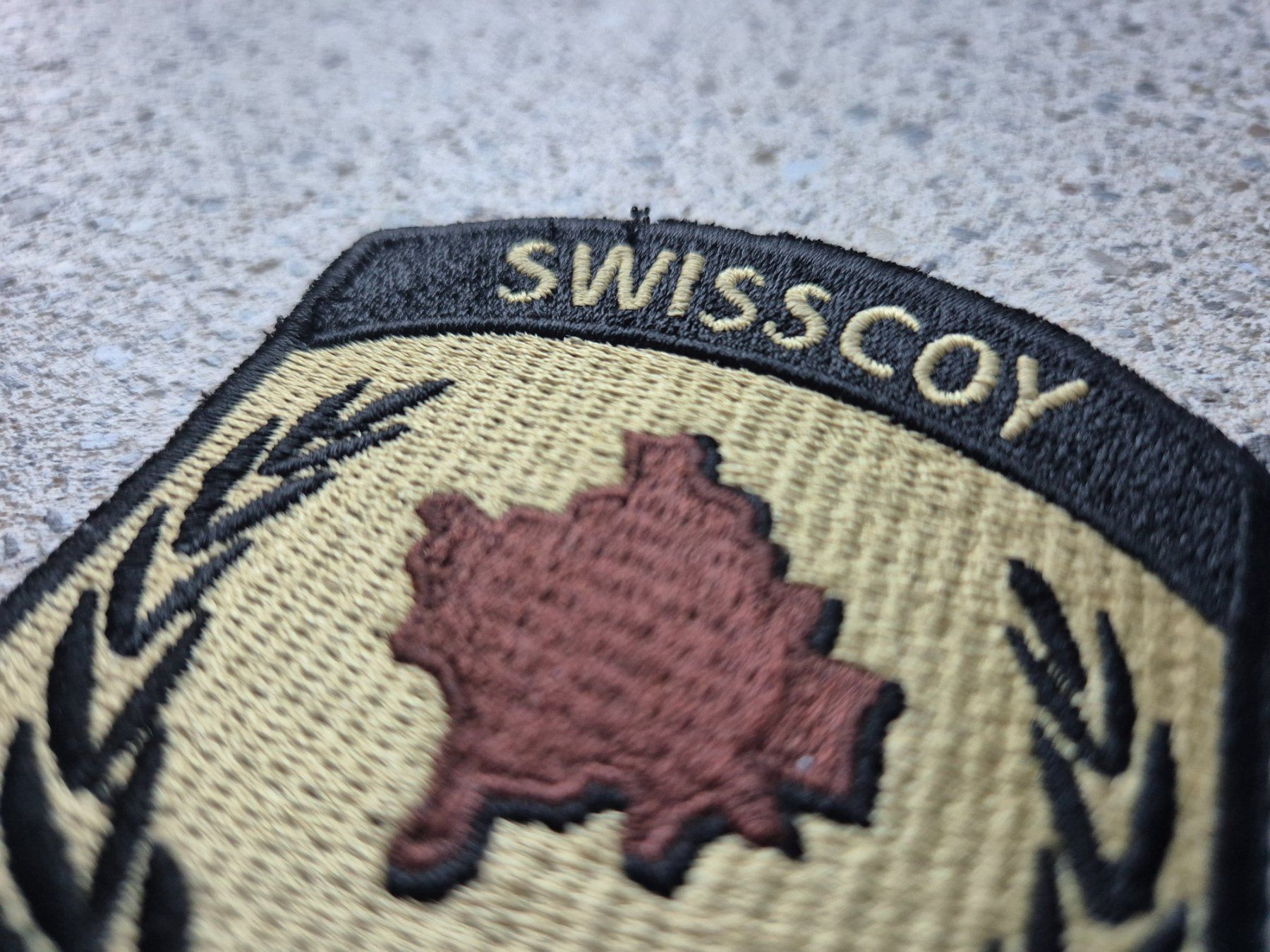 Schweizer Armee Placchette & Badge: *** Swisscoy Badge mit klett *** – Nuovo (secondo la descrizione) da Riedholz venduto da fr_sIruP 4