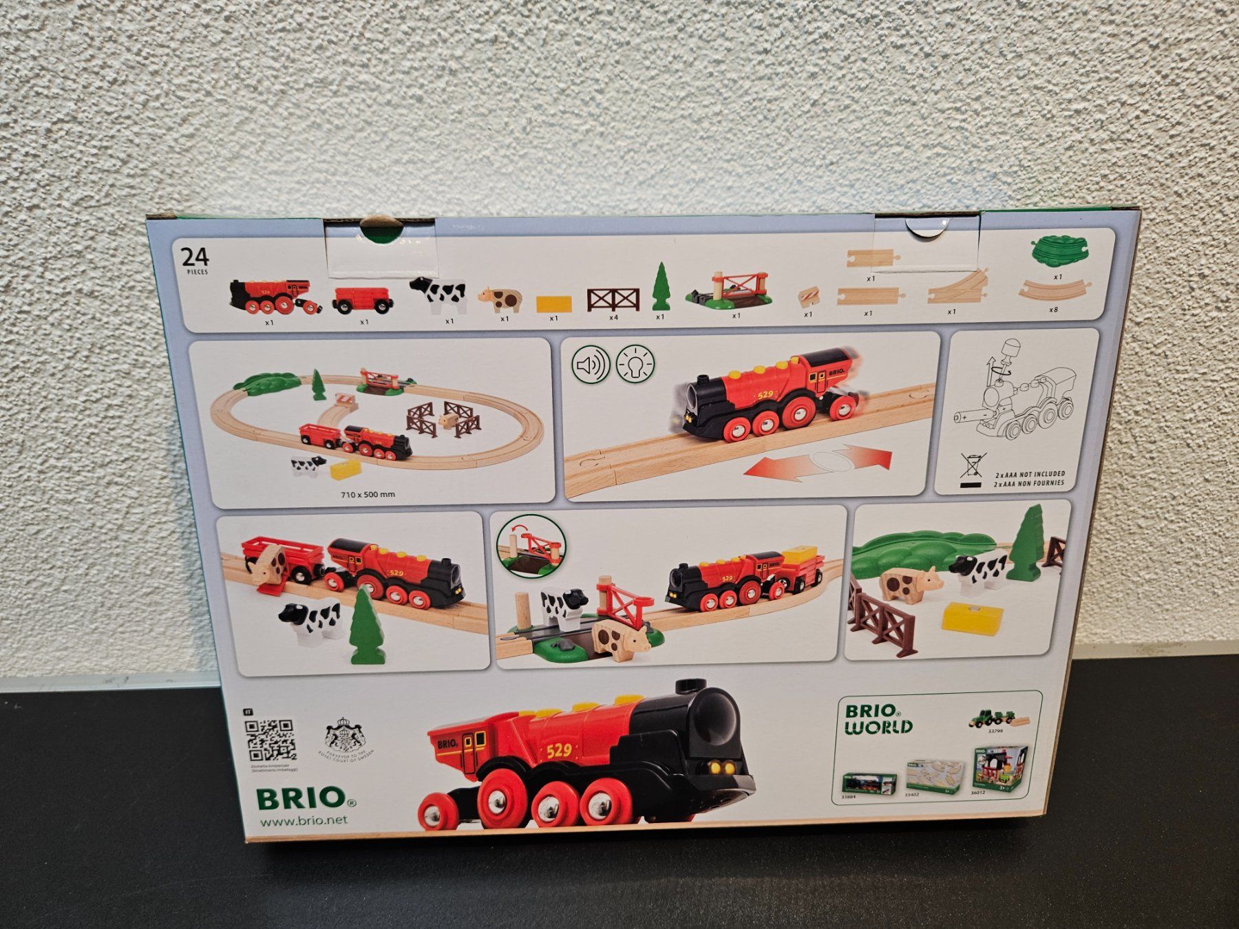 Brio Giocattoli: Neu - Brio - 36029 - Mighty Red Train Set – Nuovo e nell'imballaggio originale da Dagmersellen venduto da Jarsetz_Restposten 1