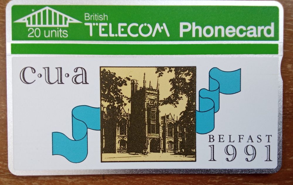Telefonkarte British Telecom Belfast University (Gebraucht) in Zürich ...