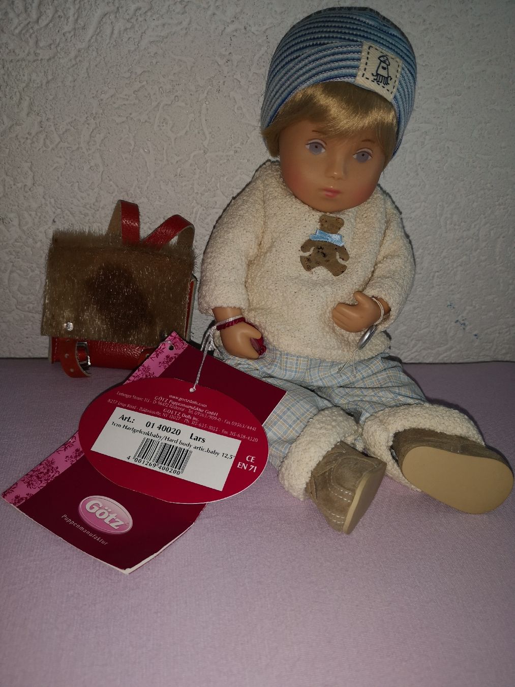 Götz Puppen: SASHA GÖTZ PUPPE LARS – Neu (gemäss Beschreibung) aus MUEHLEBERG von Cocolinette 1