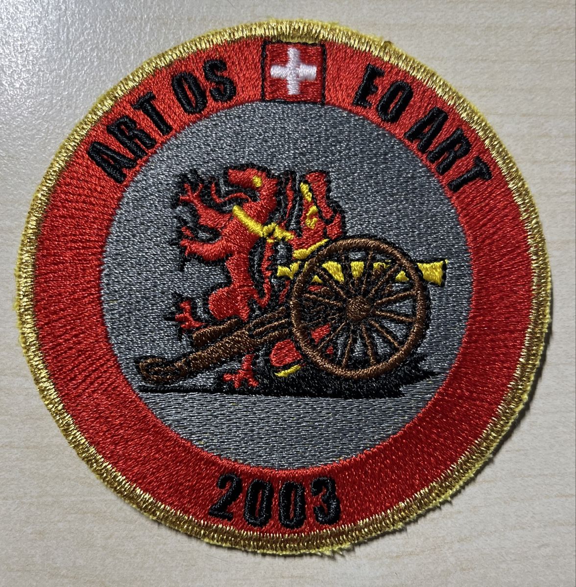 Schweizer Armee Placchette & Badge: Badge Art OS 2003 – Nuovo (secondo la descrizione) da Boswil venduto da zippo-rolf