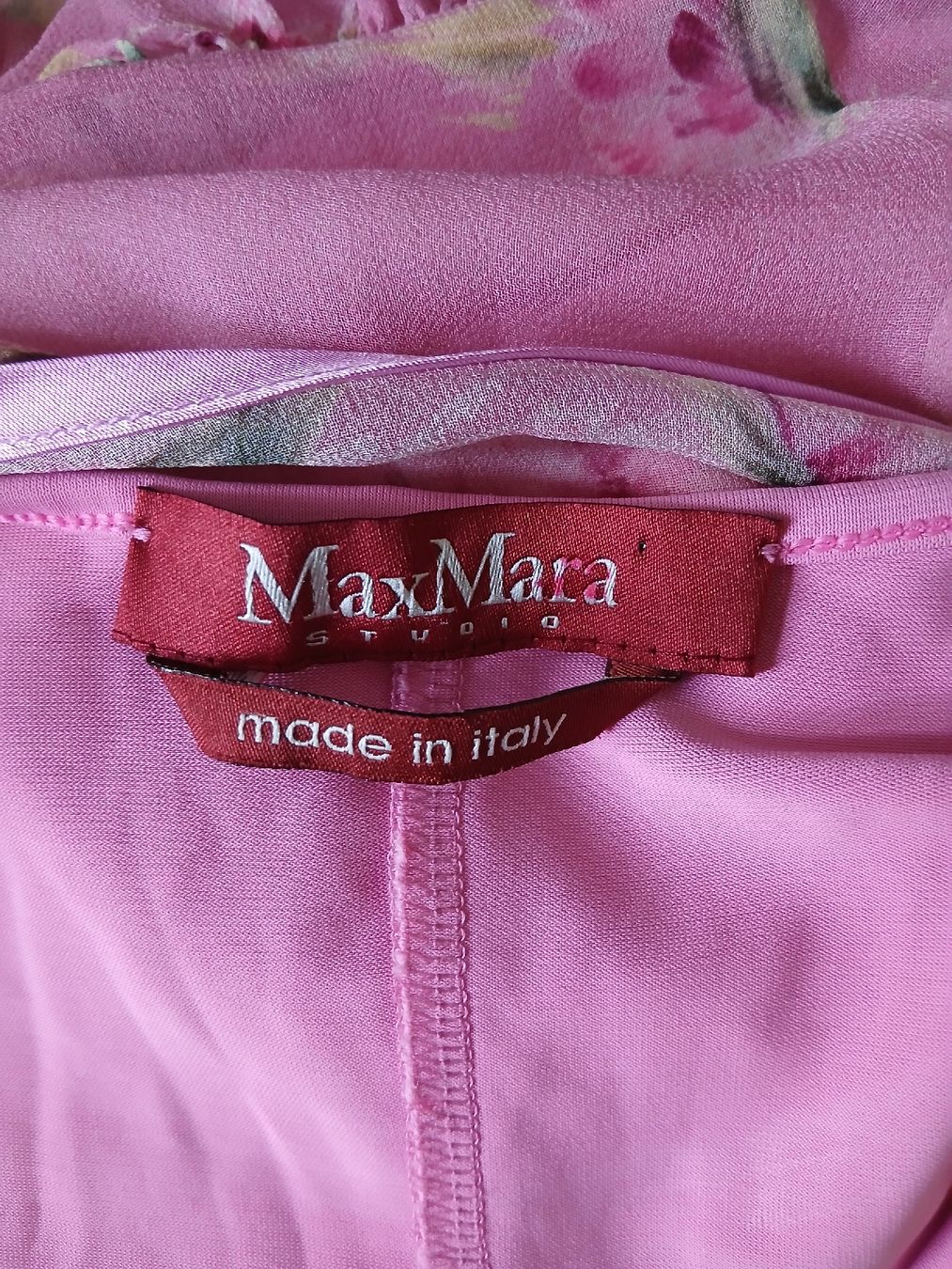 Max Mara Vestiti: Max Mara Studio Pink Silk Dress Floral – Nuovo (secondo la descrizione) da Wil SG venduto da tre_g2l7 1