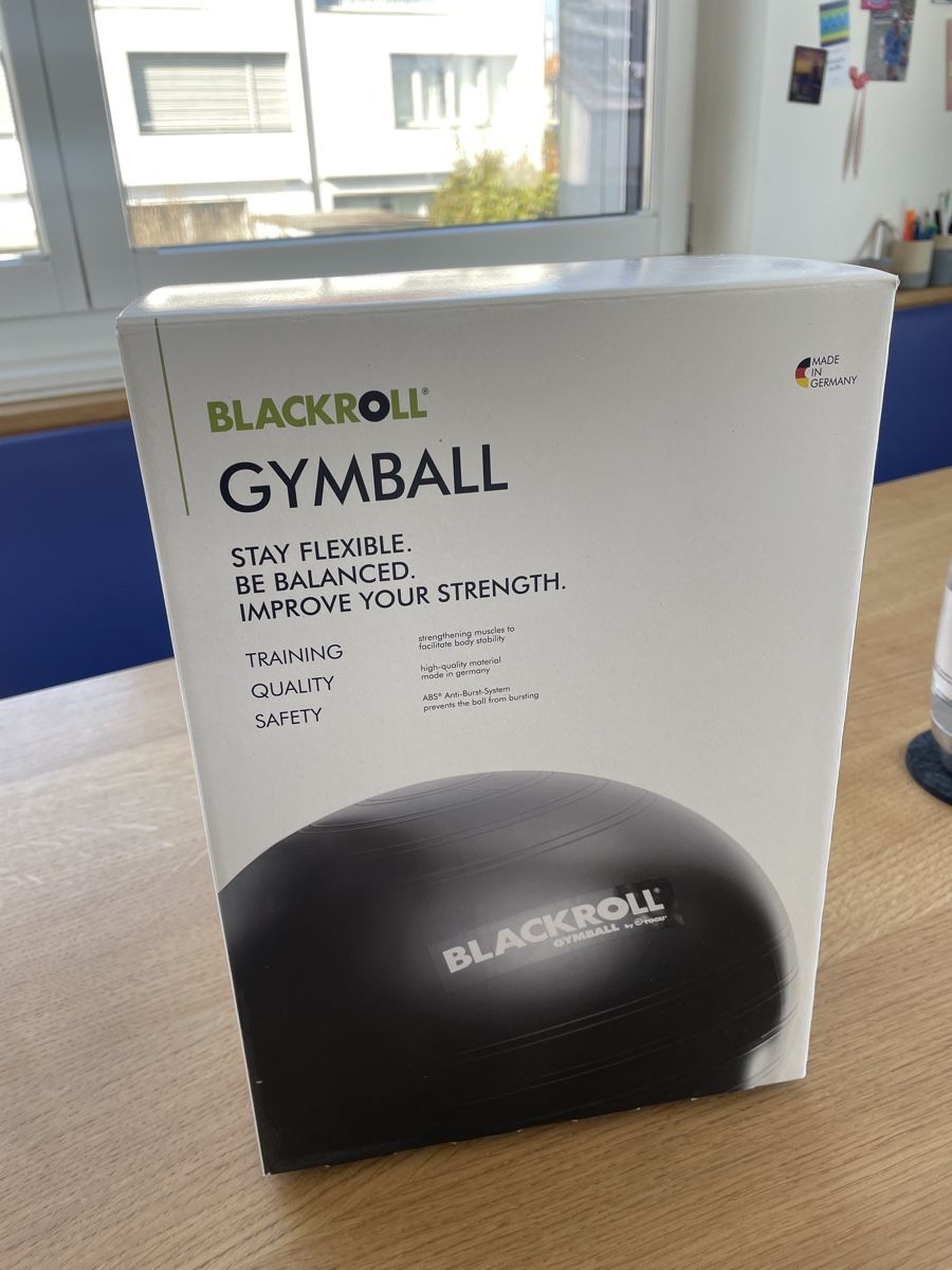Blackroll Palloni: Blackroll Gymball - Neu & OVP – Nuovo e nell'imballaggio originale da Oberwil BL venduto da tomoag