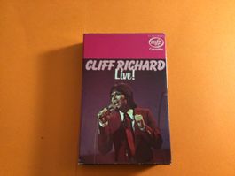 Cliff Richard Live!  MC Kassette Top Zustand 1976