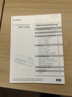Canon Drucker: Grossformatdrucker (Plotter) Canon iPF 710 – Gebraucht aus Kreuzlingen von Heinrichwerft 4