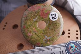 Pi Scheibe Unakit  50mm Top    –Edelsteinstube Rausverkauf
