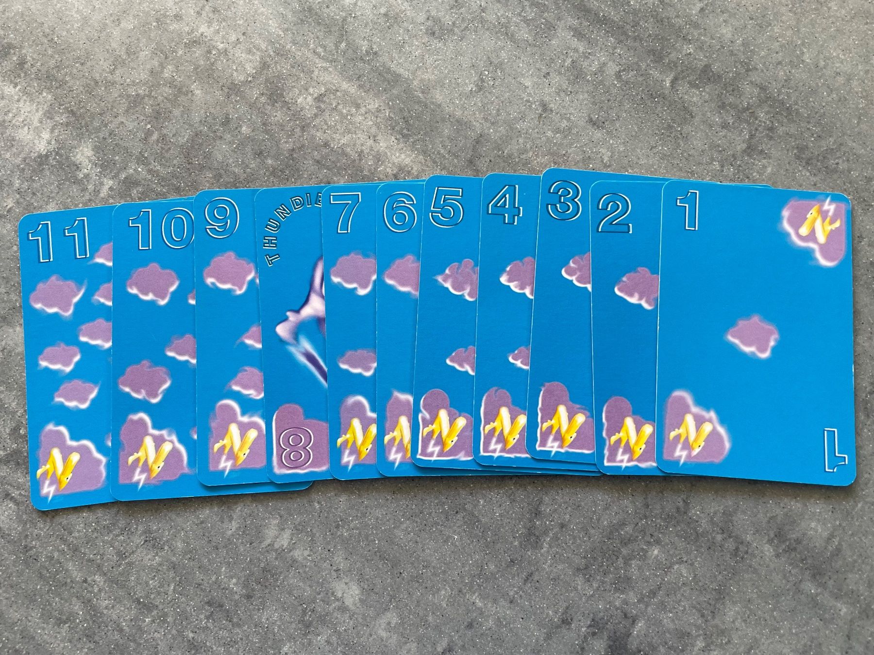 Giochi: Swissair - Playing Cards - Crazy Clouds - Vintage – Usato da Zürich venduto da Alot16 4