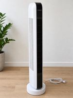 Eleganter Turm-Ventilator in Weiss