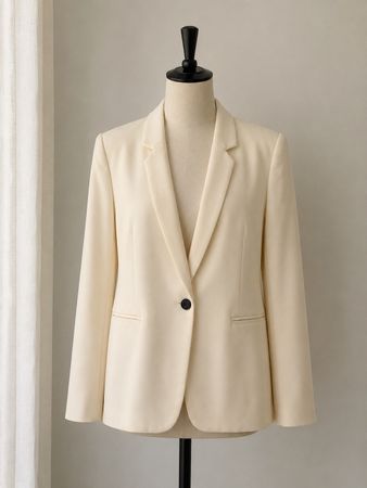 Blazer Mango Suit Damen Creme Grösse XS neuwertig