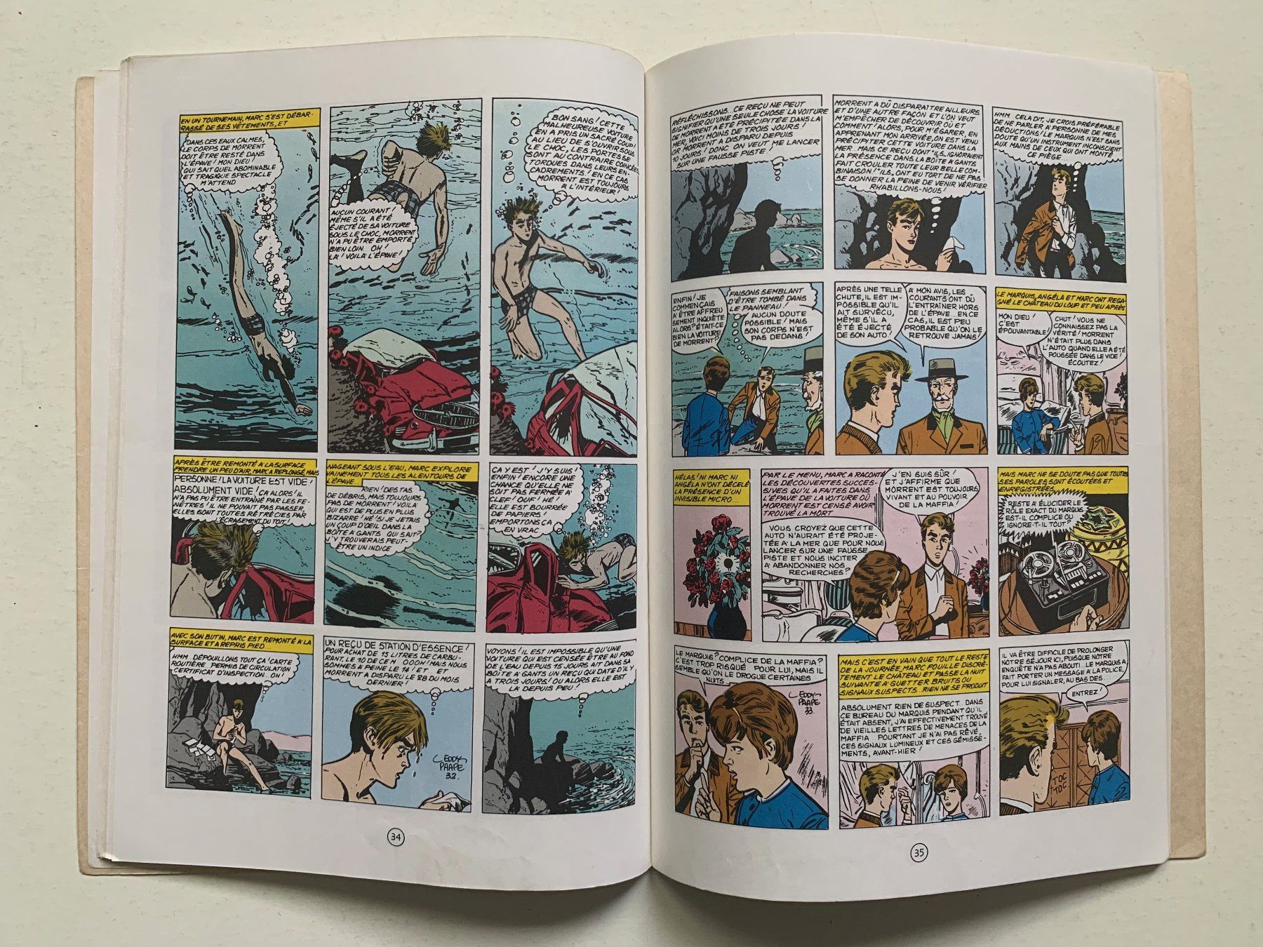 Fumetti: MARC DACIER - LA MAIN NOIRE - EO Dupuis 1980 – Usato da Vandoeuvres venduto da ngc_9qj2 2