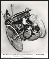 Fotografie Auto Benz Patent-Motorwagen v