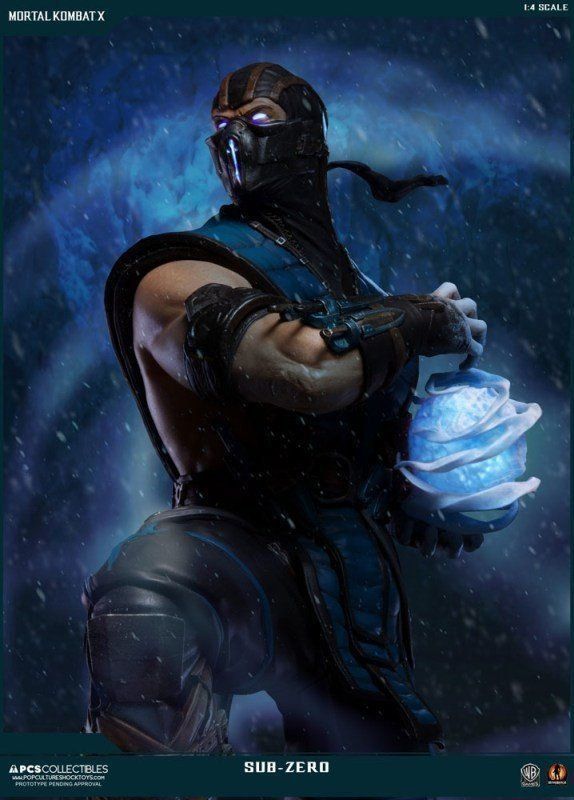 Sculture & Statue: Mortal Kombat Sub-Zero 1/4 Scale Regular Statue – Usato da Au SG venduto da Neltras 7
