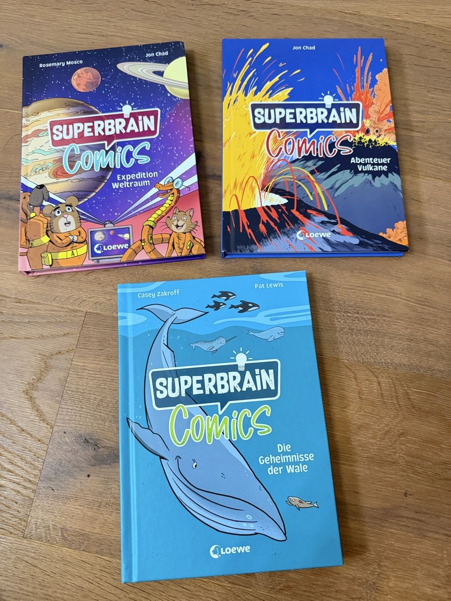 Livres: 3x Superbrain Comics – Neuf (Voir description) à Windlach par Binchen0