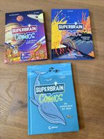 3x Superbrain Comics