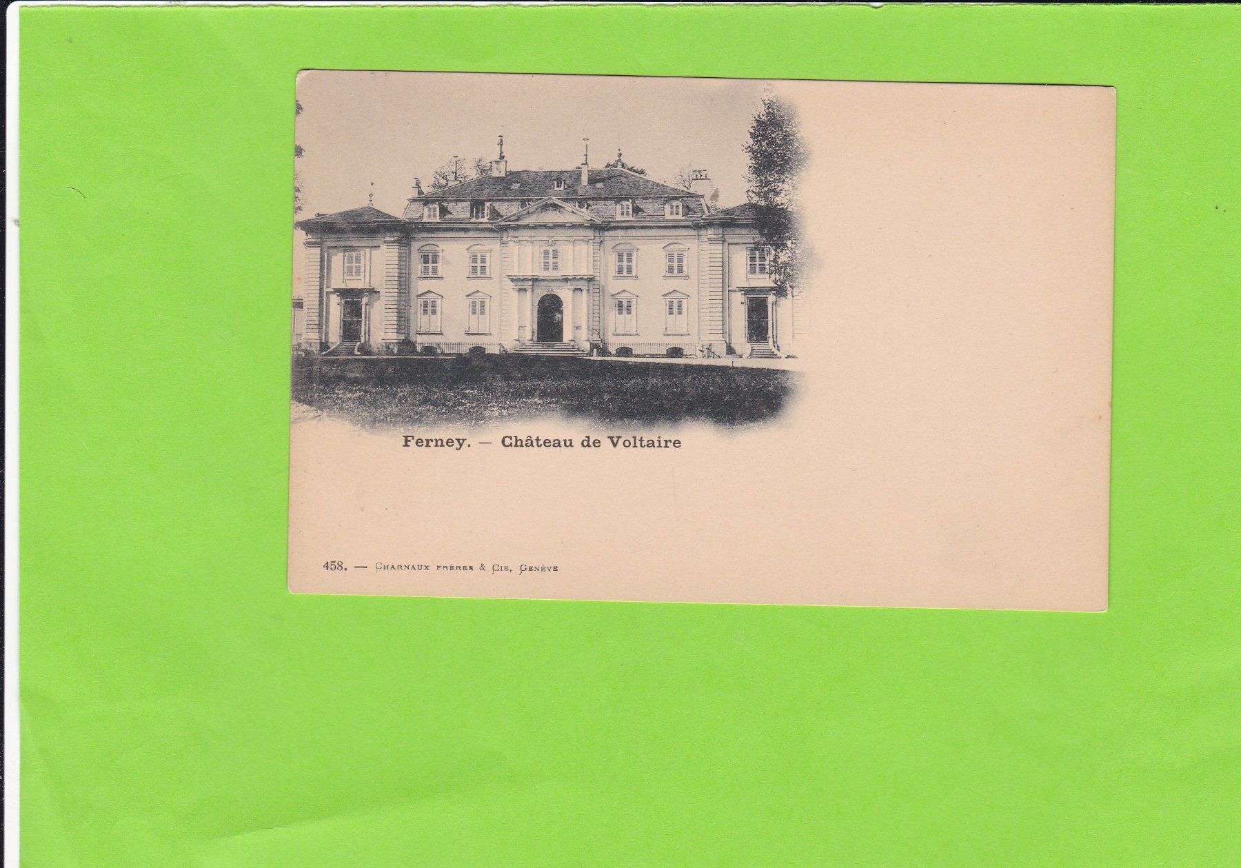 Cartoline postali: Ferney-Château de Voltaire – Usato da St. Peterzell venduto da neckertal