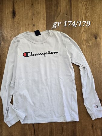 Champion Longsleeve, Weiss, Gr. 174/179