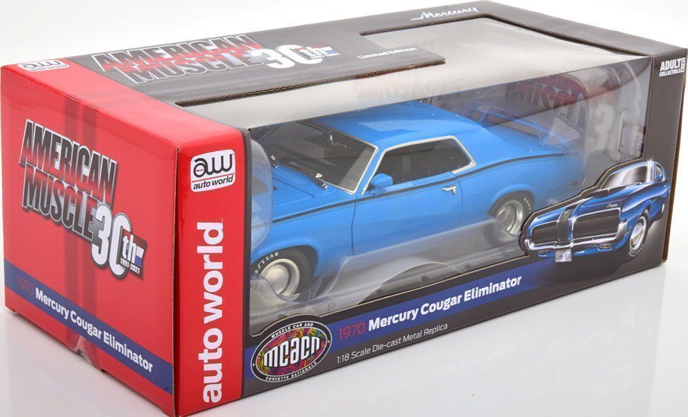 Mercury Modellautos: MERCURY COUGAR HARDTOP  1:18 AUTOWORLD – Neu und originalverpackt aus Suhr von Moebelsiralfred 3