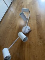 Deckenlampe weiss 4 Spots neuwertig