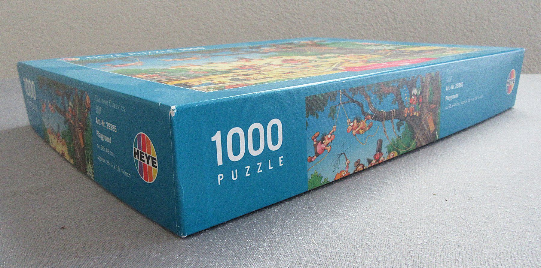 Heye Puzzles: Heye Puzzle 1000 Teile - Playground - Loup Catoon Classics – Gebraucht aus Auenstein von Padabimbim 9
