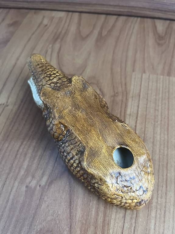 Articoli in legno: Krokodil schale vintage – Usato da Basel venduto da Julian_280 3